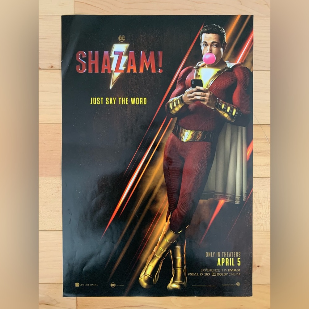 DC Comics - Shazam Movie Poster